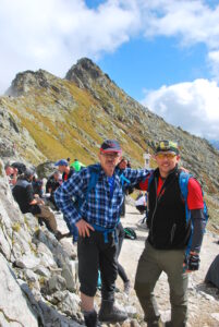 Przełęcz Zawrat i Mały Kozi Wierch