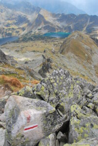 Kołowa Czuba z Małego Koziego Wierchu (Orla Perć)