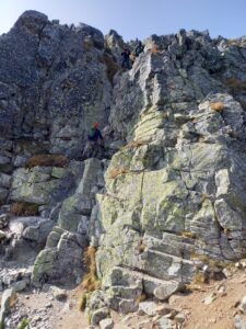 Kominek na Rohaczu Ostrym