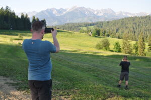 Widok z Głodówki, Tatry